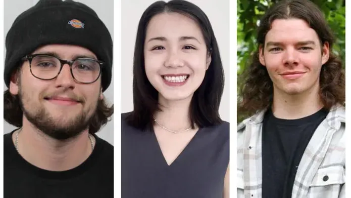 Three winners headshots