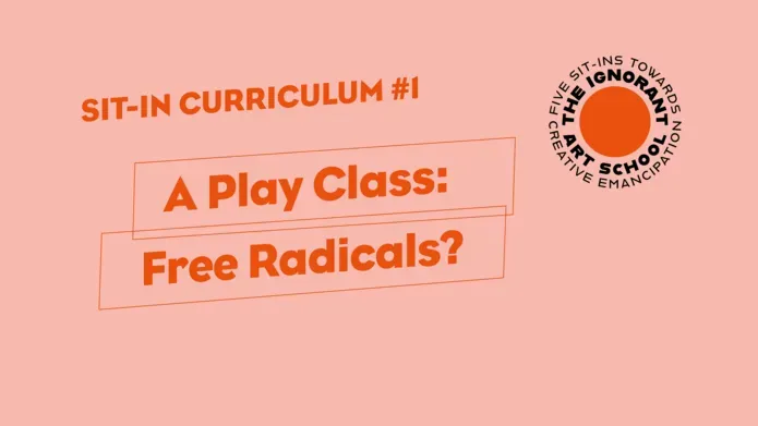 Title card for A Play Class: Free Radicals?
