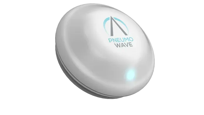 Computer-generated imae of a circular device to be worn on the wrist