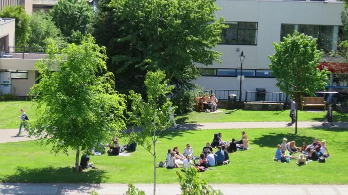 Campus Green from QMB