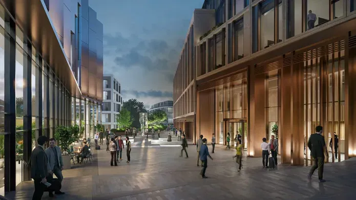 Artistic illustration of the design of New Town Quarter