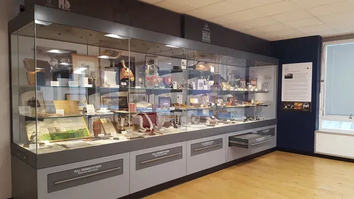 Image of exhibition at museum