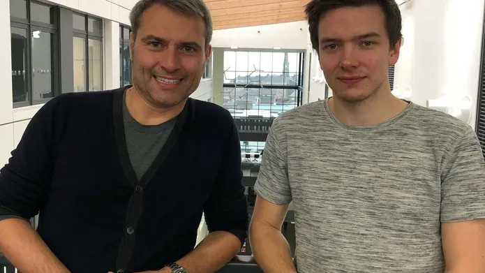 Pic of Alessio Ciulli and Ryan Casement