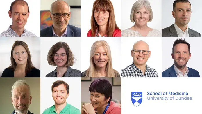 Portraits of the medical staff that received promotions.