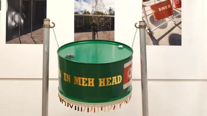 Drum from Dancing a Peripheral Quadrille by Ashanti Harris