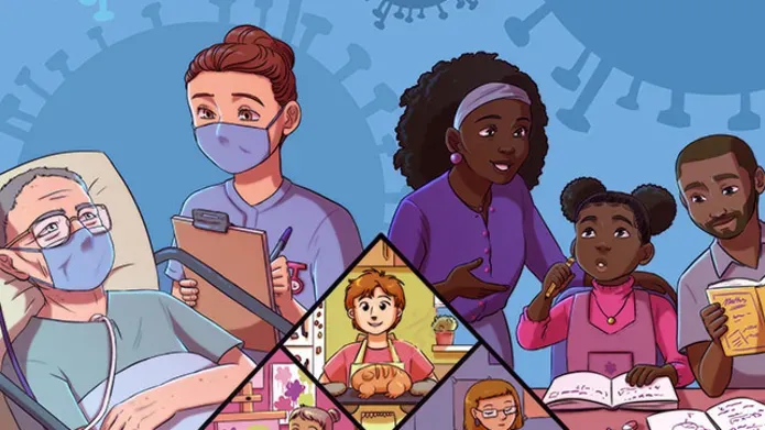 Pandemic Tales cover section