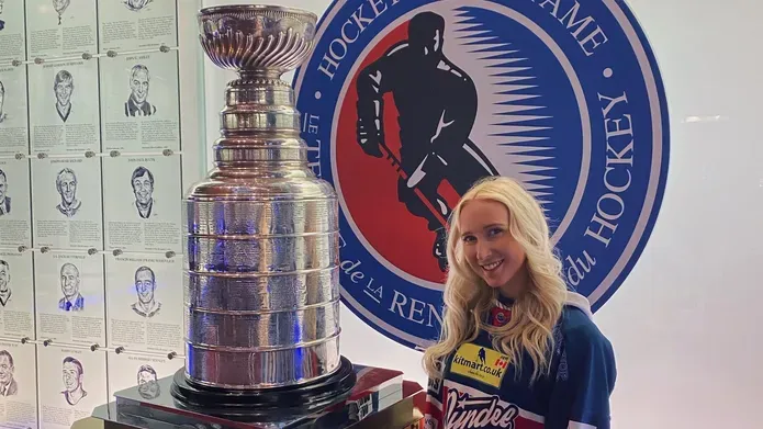 Victoria at the hockey hall of fame