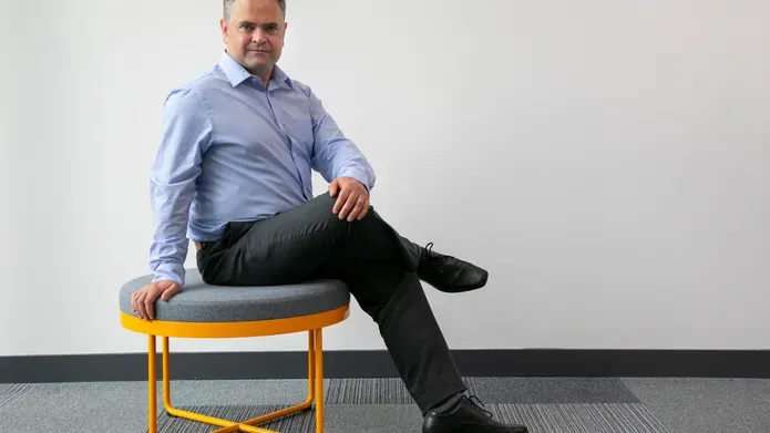 Dr Andrew Woodland sitting