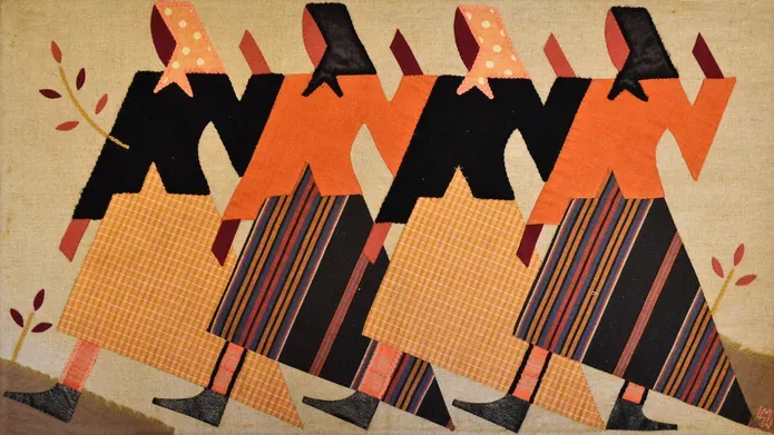 Peasant Dance by L M Walsh