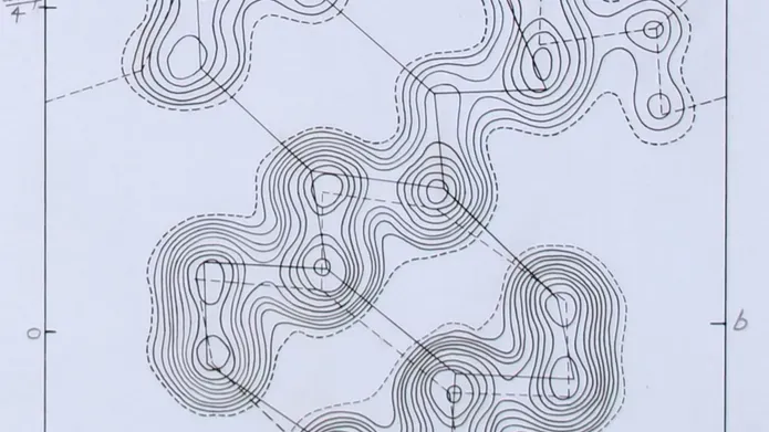 electron density map