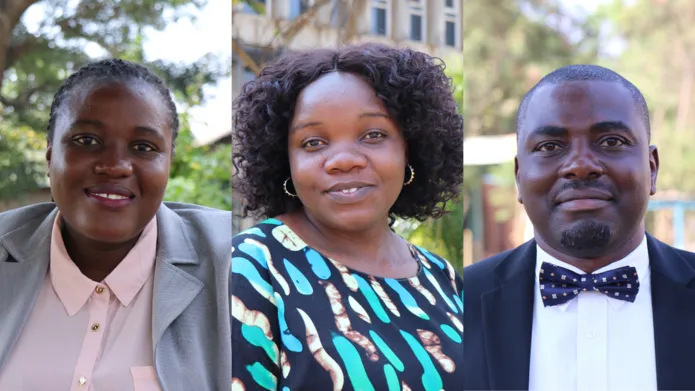 Three ADF Scholars - Esther, Colleen and Gervasio