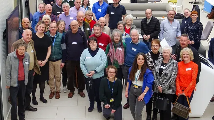 DRIG Open Day-Group Photo: A group of people