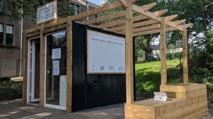 photo of Community Fridge building 