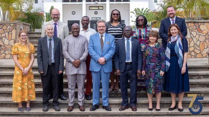 Reps from Universities of Dundee and Ghana 