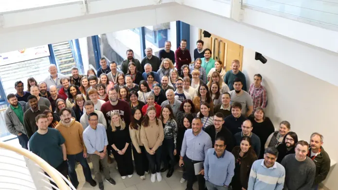 group shot of staff in ddu