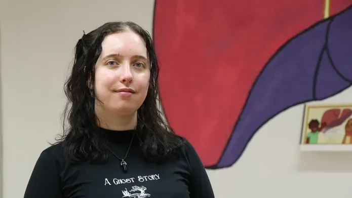 Profile shot of Leah O'Donnell