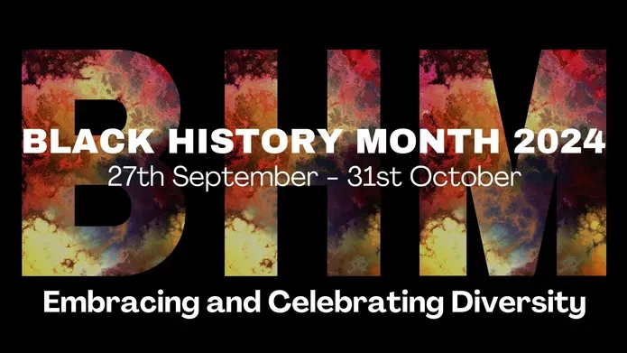 Black History month 2024 banner