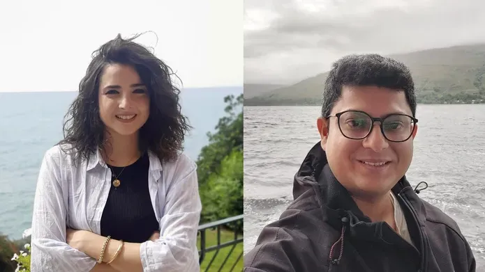 Marianna Longo and Aniketh Bishnu