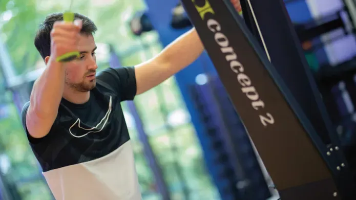 Someone exercising at Sport and Active Health