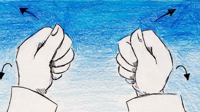 Detail of comics art by Charlotte Bigham