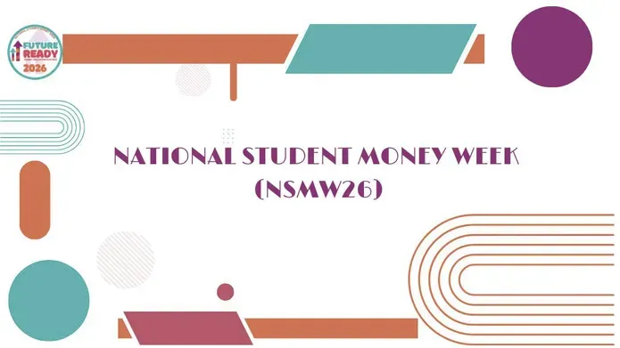 National Student Money Week 2026 poster