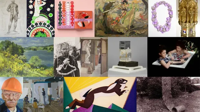 patchwork of different images from the DJCAD collection