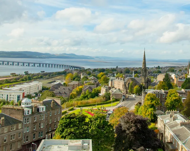 View over the City of Dundee