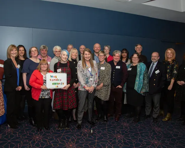 a group shot of people