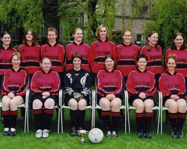 Women's Football 2001, Image courtesy of University Archive Services