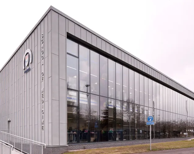Pic of the School of Medicine at Ninewells Hospital