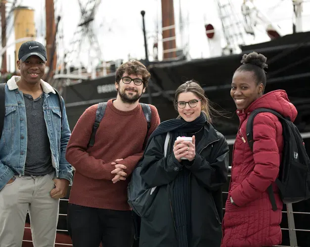 Students outside RSS Discovery