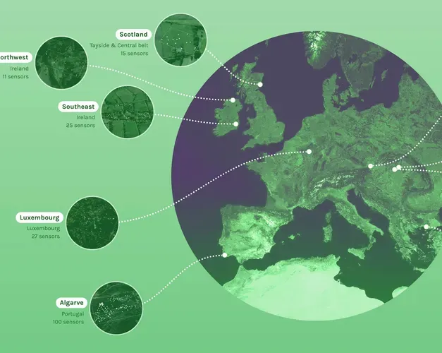 a graphic showing global engagement