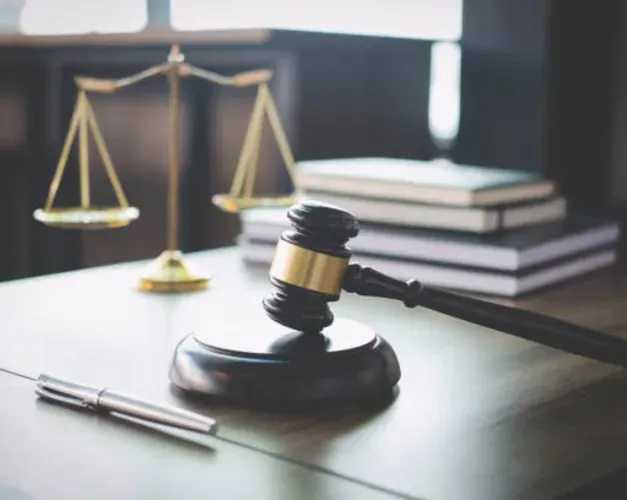 Image of lawyer's desk
