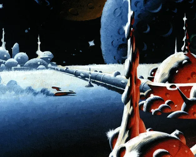 Starblazer cover by Ian Kennedy