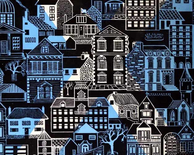 Where To Stay In Scotland 1961 book design by Kathleen Mowat