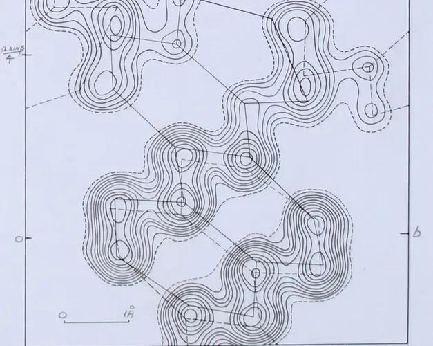 electron density map