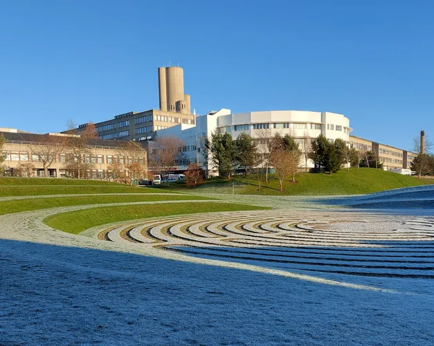 A view of Ninewells Hospital 