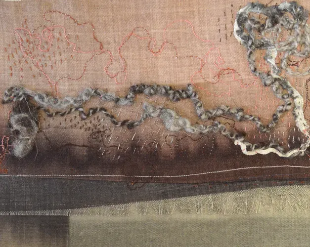 Textile sample by Aimee Coulshed