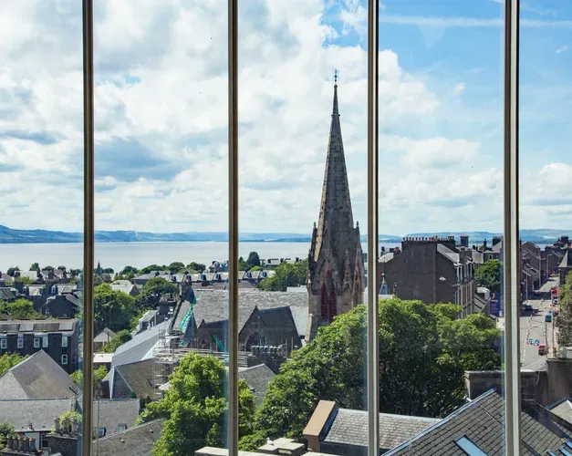 A view over dundee and the river tay