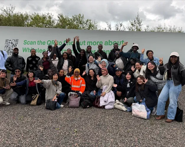 A group of students from the Centre for Energy, Petroleum and Mineral Law and Policy (CEPMLP) at the University of Dundee engaged in an immersive experiential learning excursion to Whitelee Windfarm near Glasgow, Europe's premier onshore wind facility