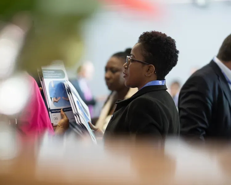 School of Business students