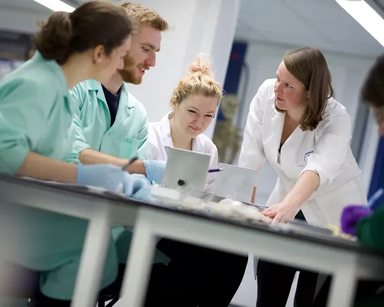 Forensic Anthropology students