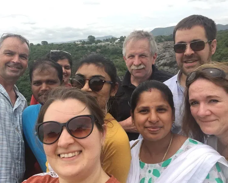 Geography research students