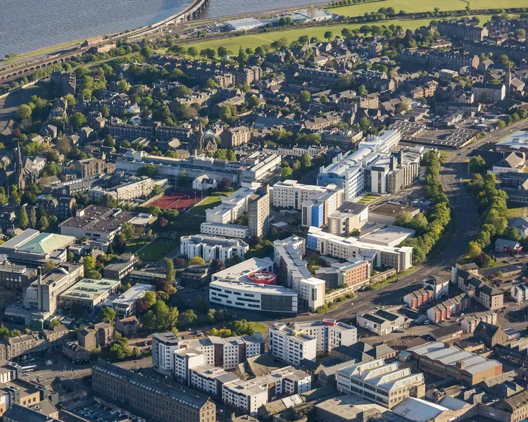 Dundee from the sky