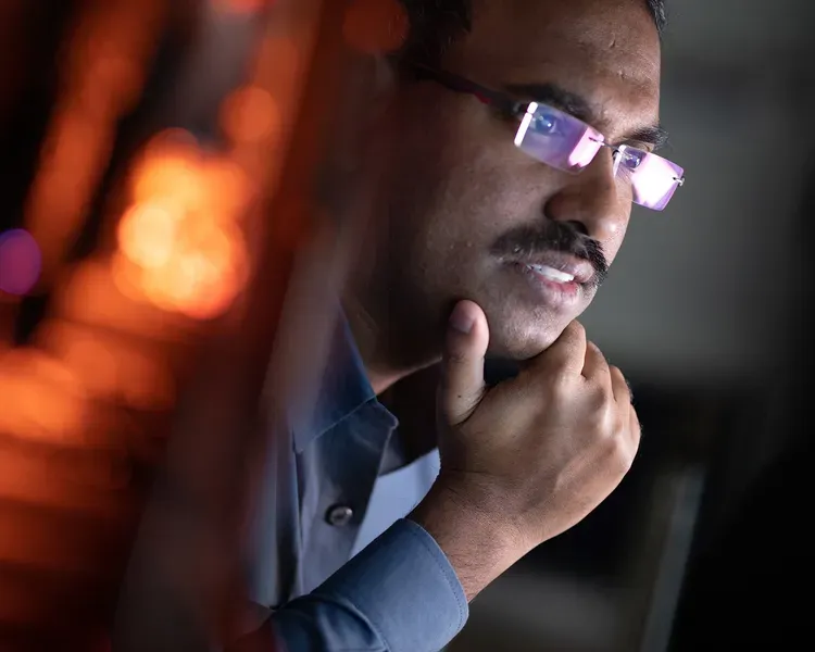 a man lost in thought