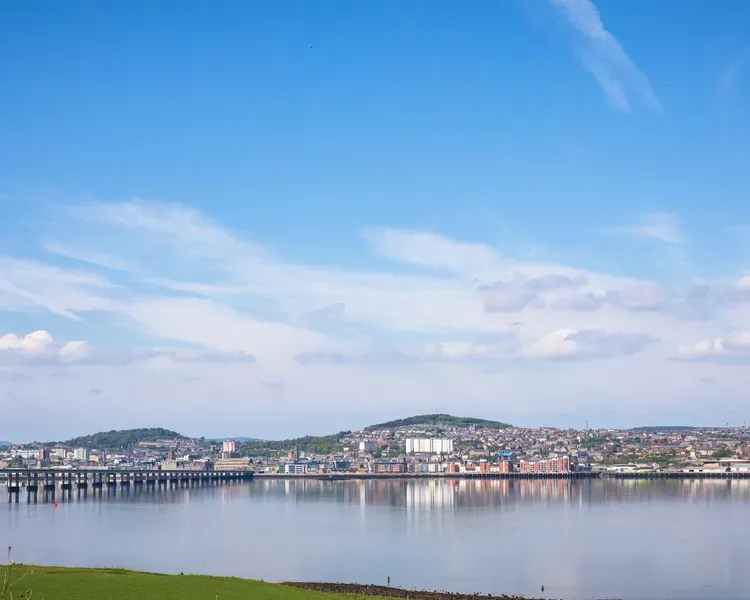 View over the River Tay to Dundee