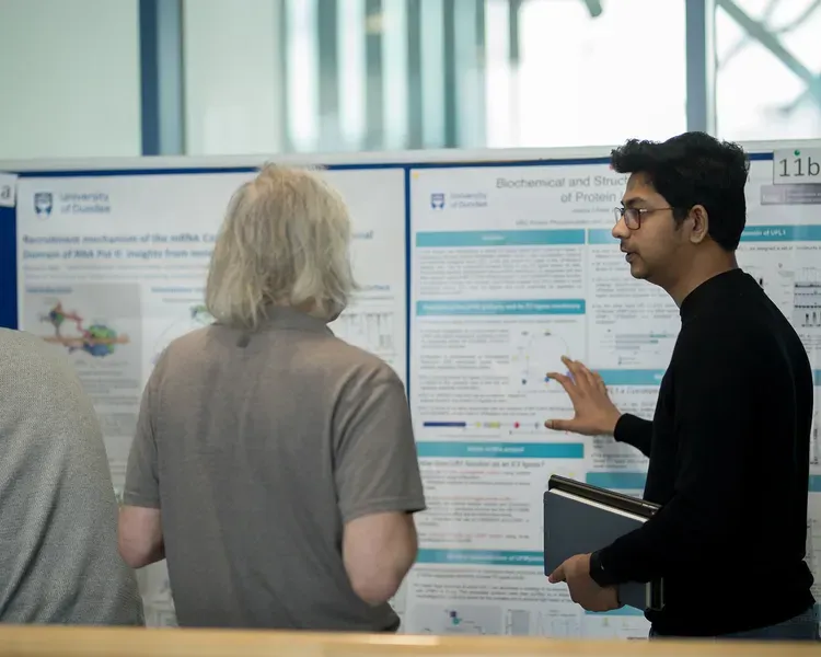 Students at an event