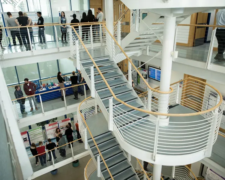 Students at an event