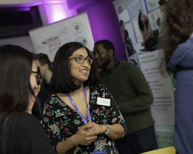 woman at street food festival