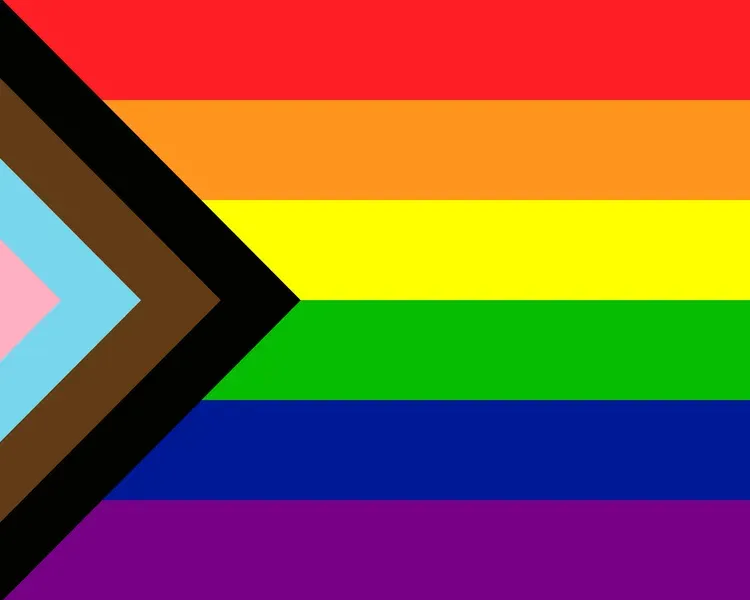 image of the pride flag 